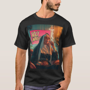 Camiseta Santo Fumaça! Arte Digital