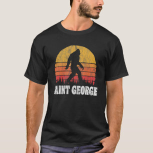 Camiseta Santo George Vintage 80 Bigoot Retro Sunset