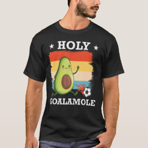Camiseta Santo Goalamole Retro Soccer Kids Avocado
