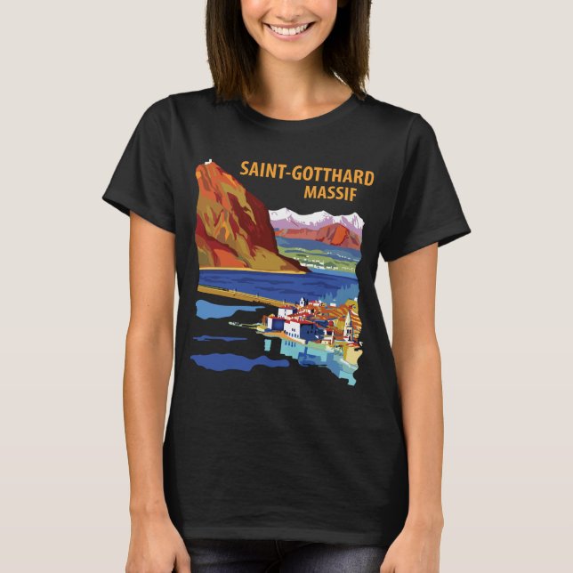 Camiseta Santo Gotthard Massif (Frente)