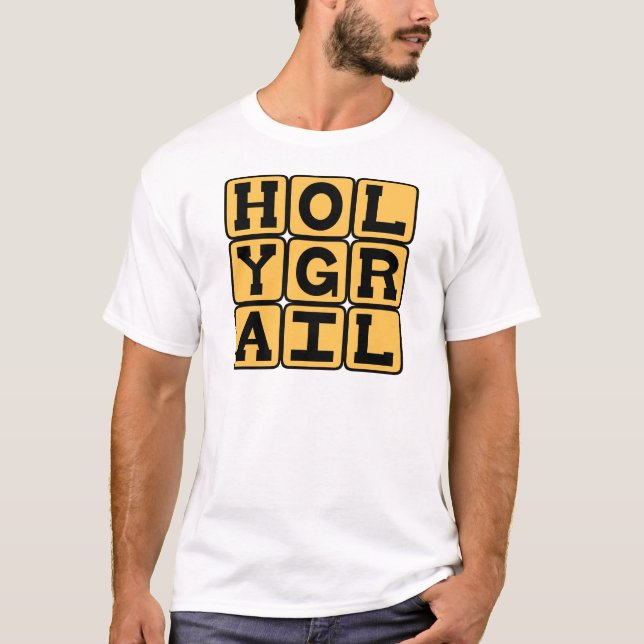 Camiseta Santo Graal, Copo Do Último Jantar (Frente)