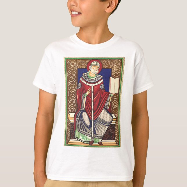 Camiseta Santo Gregório Magno Doutor da Igreja (Frente)