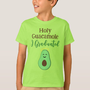 Camiseta Santo Guacamole eu me formei abacate fofo