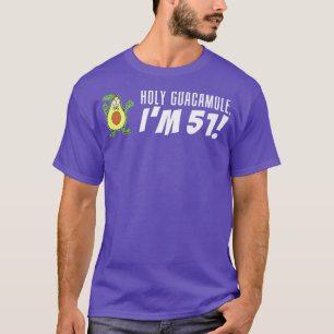 Camiseta Santo Guacamole Im 51 Cartoon Avocado Veggie Pun 5
