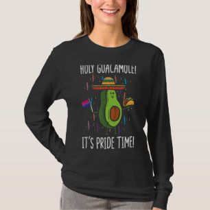 Camiseta Santo Guacamole Seu Orgulho Tempo Bissexual Bi Fla