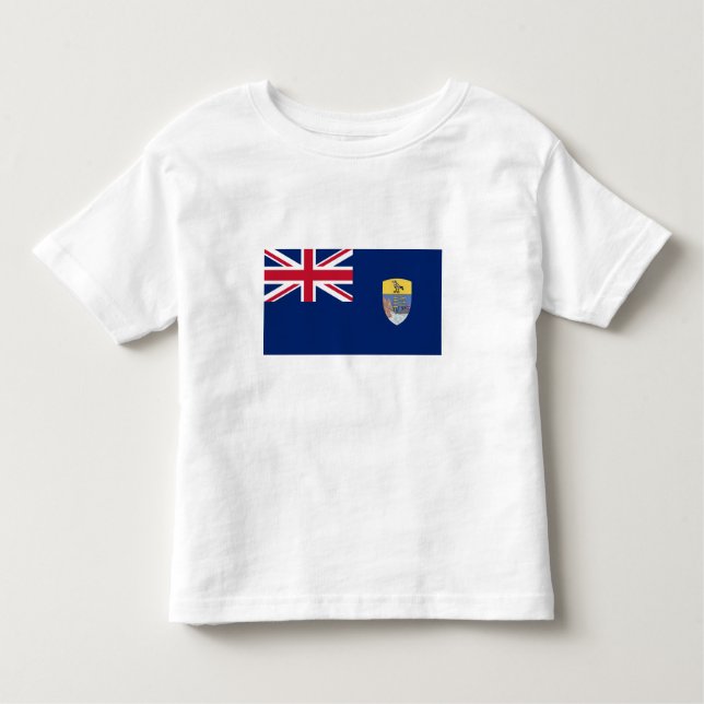 Camiseta Santo Helena Flag (Frente)
