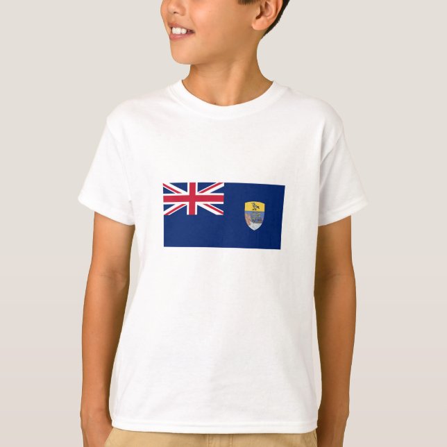 Camiseta Santo Helena Flag (Frente)