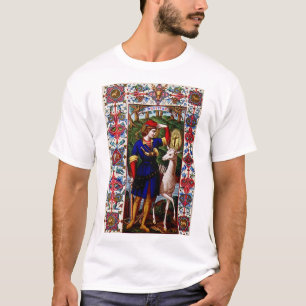 Camiseta Santo Hubert de Liege com a morada