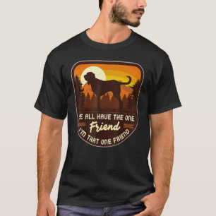 Camiseta Santo Hubert's Dog Bloodhound Retro 29