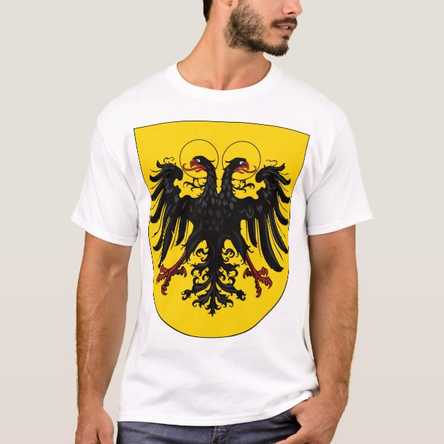 Camiseta Santo Império Romano Eagle (Frente)