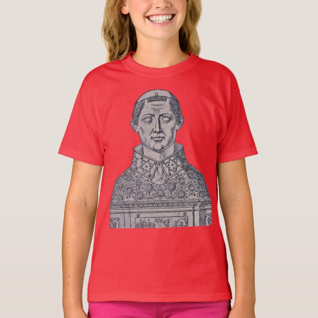 Camiseta Santo Januarius de Benevento Bishop e Martyr (Frente)