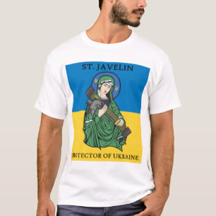 Camiseta Santo Javelin - O protetor da Ucrânia