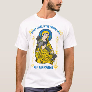 Camiseta Santo Javelin, Protetor Da Ucrânia