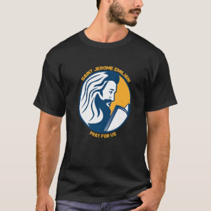 Camiseta Santo Jerome Emiliani Católico Patrão Santos Confi