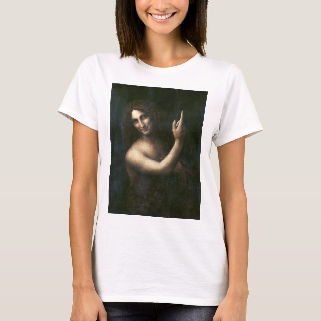 Camiseta Santo João Batista, Leonardo da Vinci (Frente)