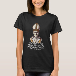 Camiseta Santo João Paulo II Citações Católicas 2