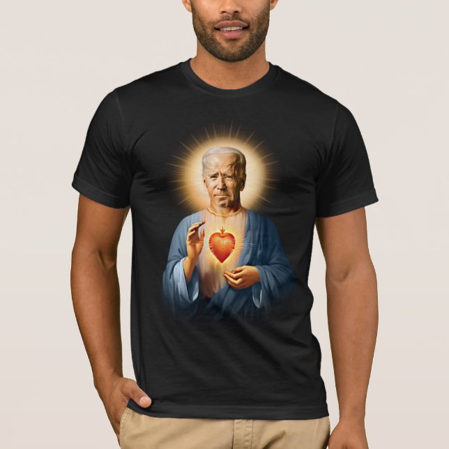 Camiseta Santo Joe Biden Prayer Devocional (Frente)