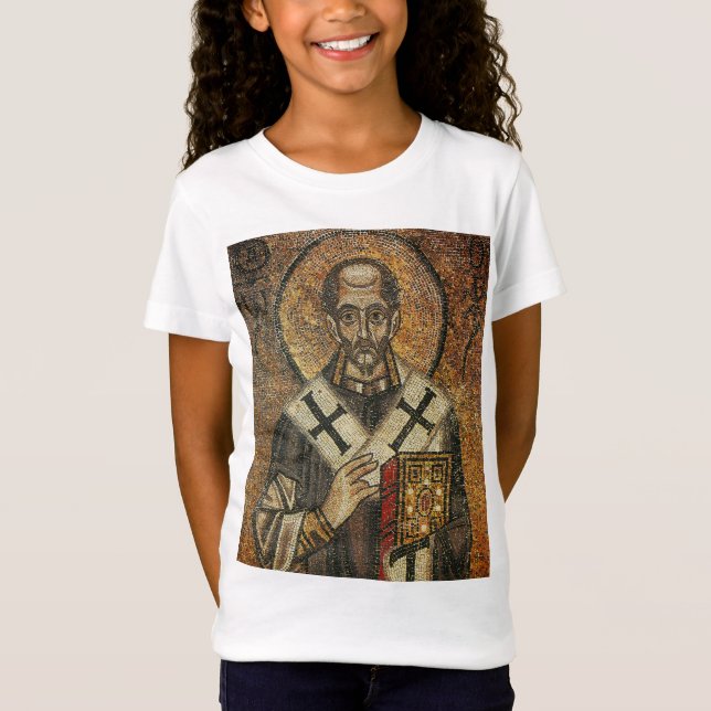 Camiseta Santo John Chrysostom arcebispo de Constantinopla (Frente)