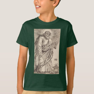 Camiseta Santo Jude Thaddaeus, o Apóstolo e o Mártir