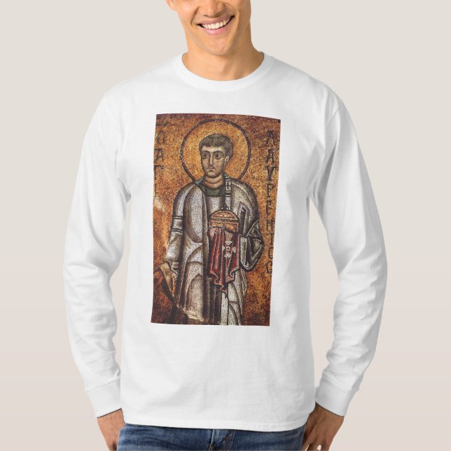 Camiseta Santo Lawrence, o mártir (Frente)