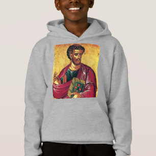 Camiseta Santo Luke, o ícone ortodoxo evangelista