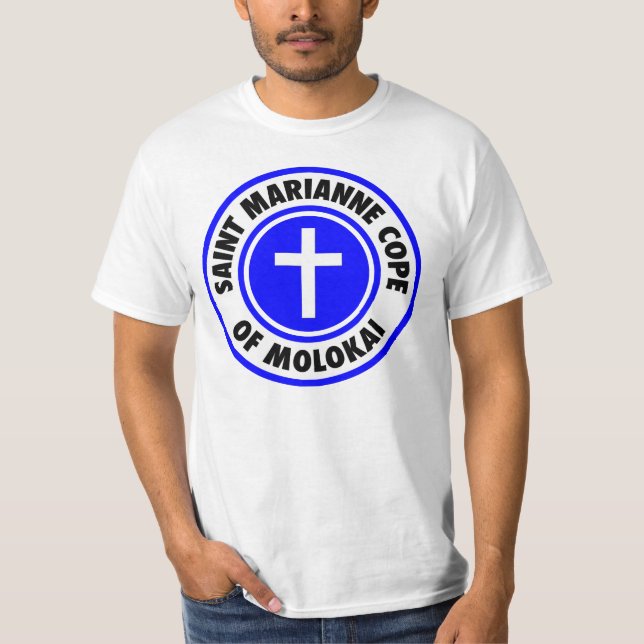 Camiseta Santo Marianne Cope de Molokai (Frente)