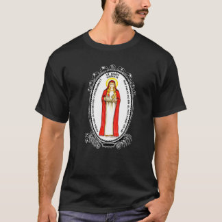 Camiseta Santo Mary Magdalene Reze Por Nós Patrão Católico