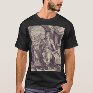 Camiseta Santo Matheus Gravura Inspiração Divina