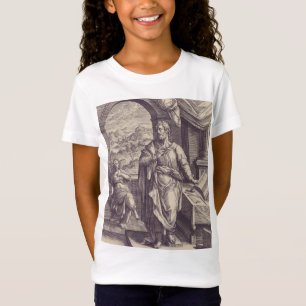 Camiseta Santo Matheus Gravura Inspiração Divina
