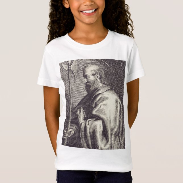 Camiseta Santo Matthew, o Apóstolo (Frente)