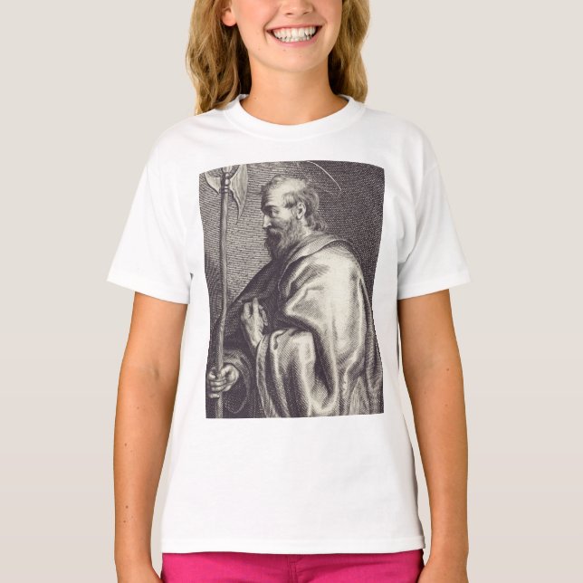Camiseta Santo Matthew, o Apóstolo (Frente)