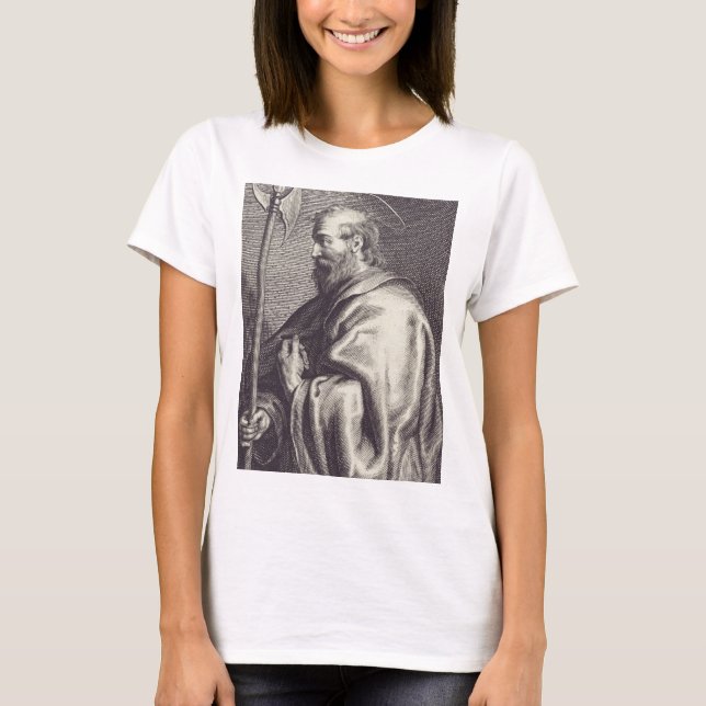 Camiseta Santo Matthew, o Apóstolo (Frente)