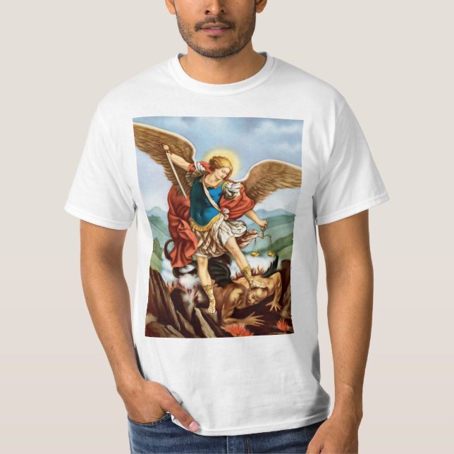 Camiseta Santo Michael, o Arcanjo (Frente)