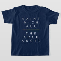 Santo Michael Tee - Marinho Unisex