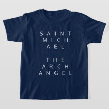 Santo Michael Tee - Marinho Unisex