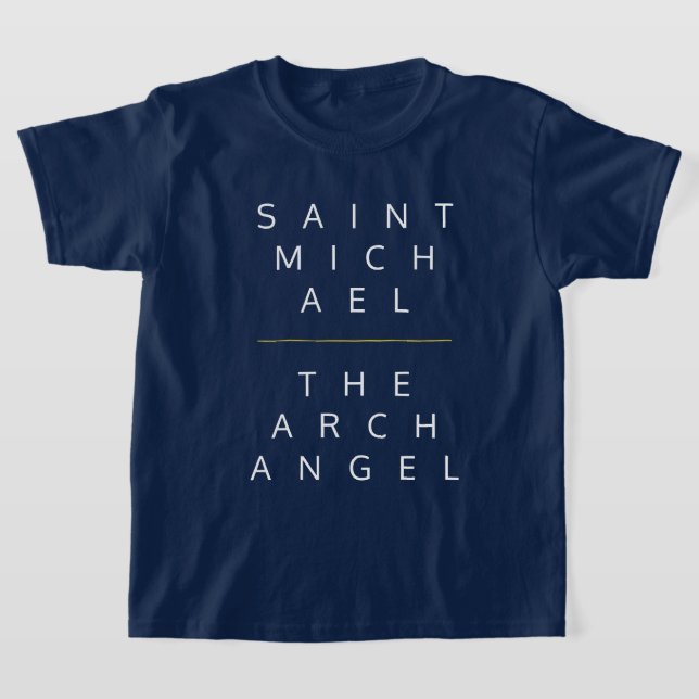 Camiseta Santo Michael Tee - Marinho Unisex  (Postura )