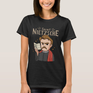 Camiseta Santo Nietzsche para Estudante de Filosofia 1