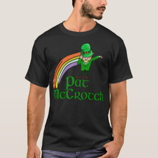 Camiseta Santo Pat McCrotch Rua Engraçado de Shamrocks