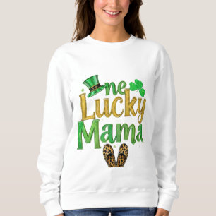 Camiseta Santo Patrício sortuda Mamãe
