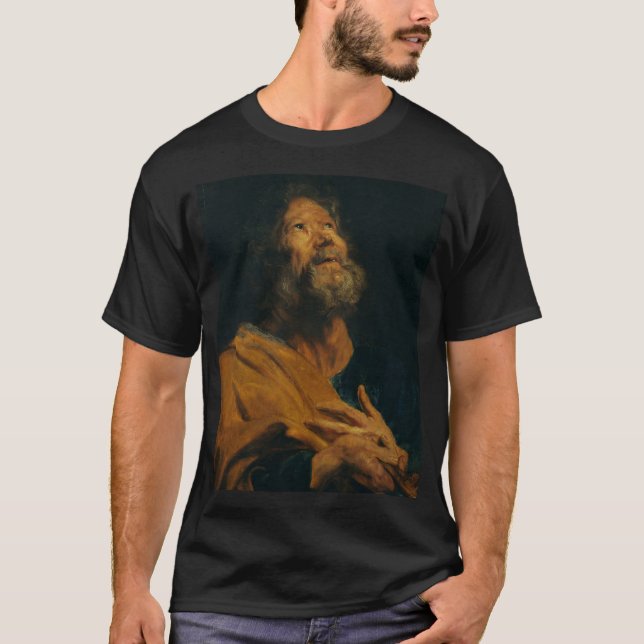 Camiseta Santo Peter por Antoon van Dyck (Frente)