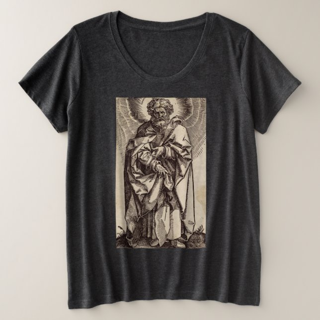 Camiseta Santo Philip, o Apóstolo Jesus discípulo (Frente do Design)