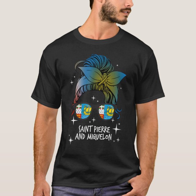 Camiseta Santo Pierre e Miquelon (Frente)