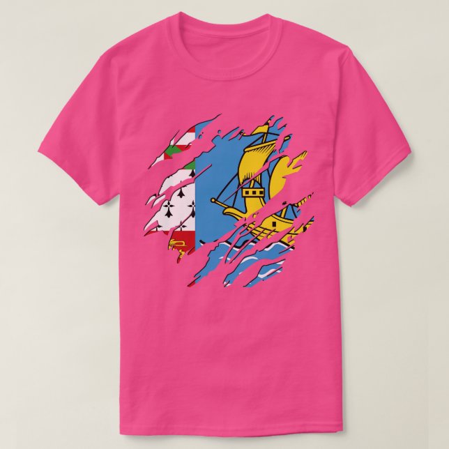 Camiseta Santo Pierre e Miquelon Always (Frente do Design)