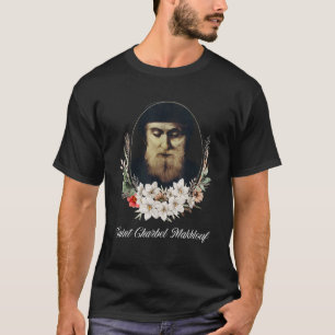 Camiseta Santo religioso católico Charbel Makhlouf Christia