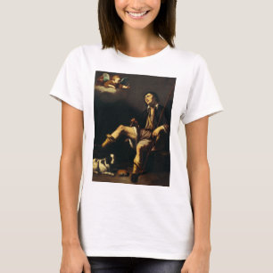 Camiseta Santo Roch e o Anjo pela Cara François