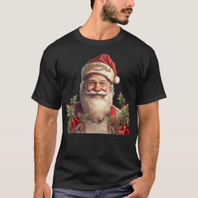 Camiseta Santo Santa Claus Nicholas Natal (Frente)