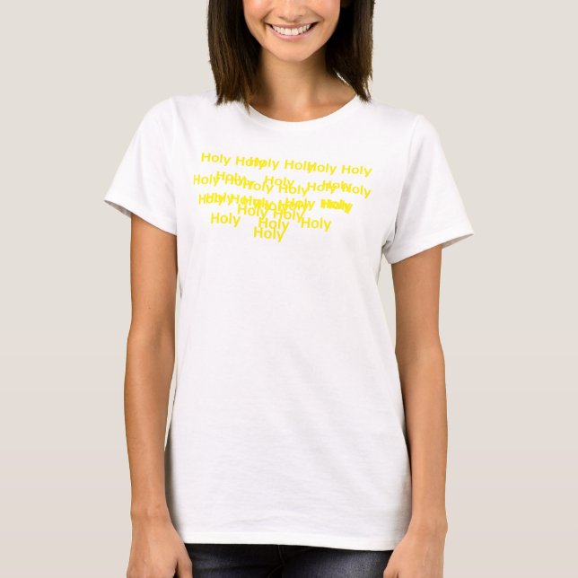 Camiseta Santo Santo Santo (Frente)