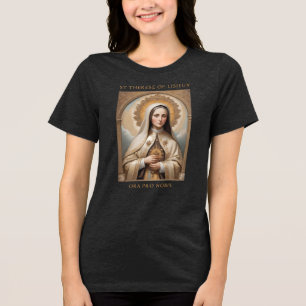 Camiseta Santo Therese do Presente Católico Lisieux