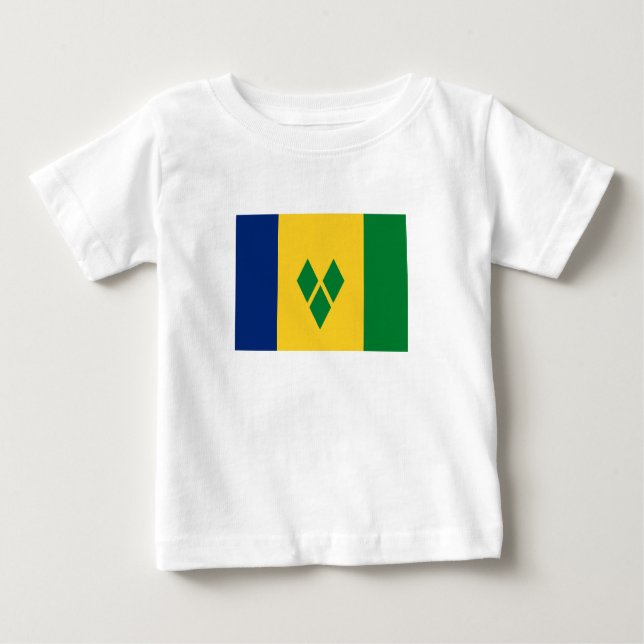 Camiseta Santo Vincent Flag (Frente)
