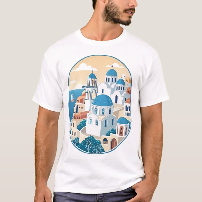 CAMISETA SANTORINI (Frente)